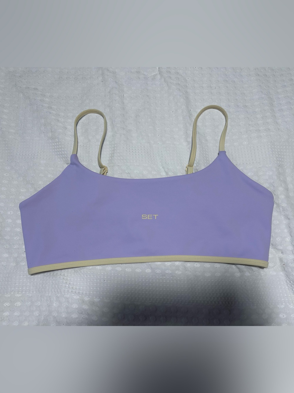 SET Active Luxform Lux Base Bra - Buttercream Size XL NWOT